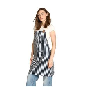 NWT … BUSINESS & PLEASURE CO. “Lauren’s” Navy Stripe Apron